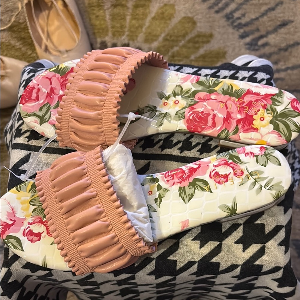 Floral Women's Slide Sandals